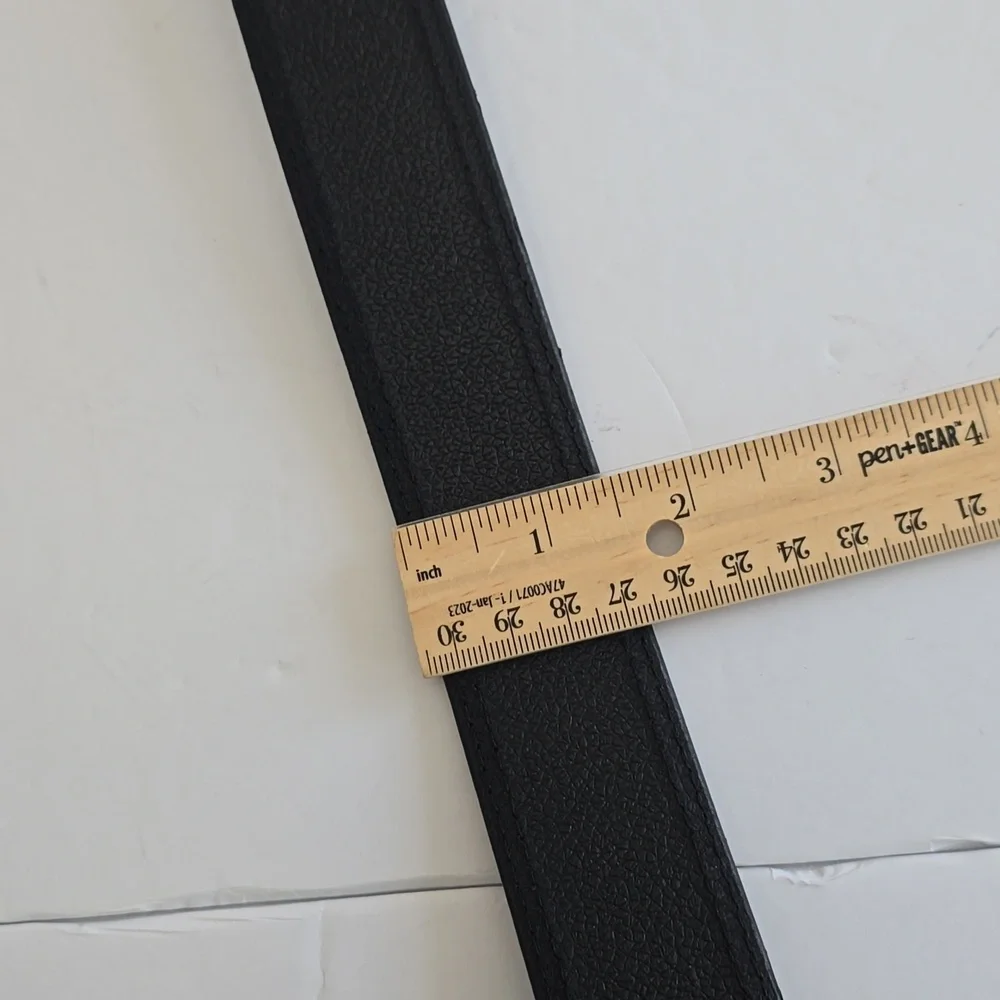 C.E. Schmidt Workwear Men's Reversible Brown Black Leather Belt Size 36
